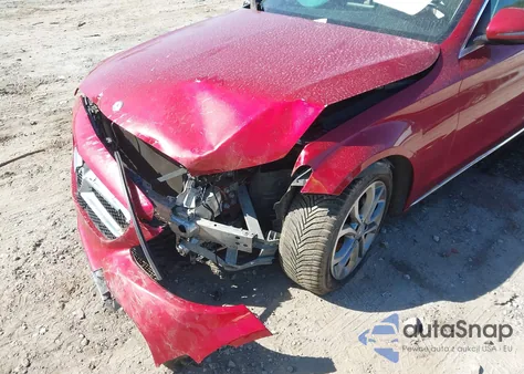 2016 Mercedes-Benz C 300 from USA, damaged, VIN 55SWF4JB1GU112140